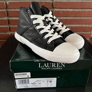 Lauren Ralph Lauren Women’s January Lace-Up Sneakers Size 7